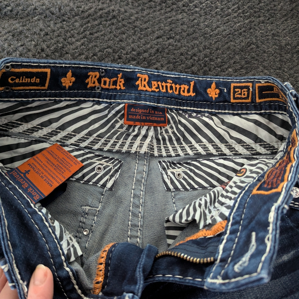 Rock Revival Blue Denim Jeans